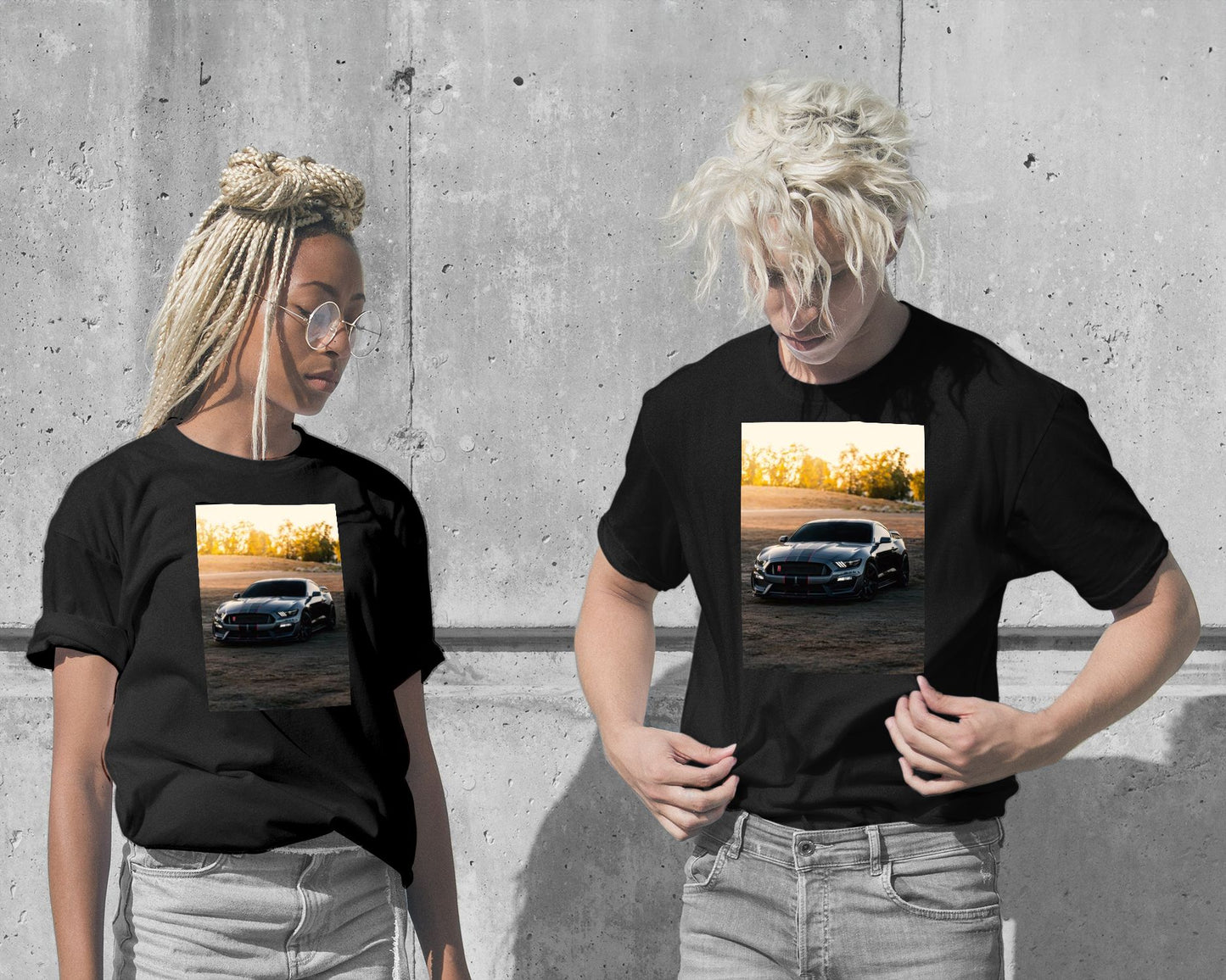 T-Shirt-Ford Mustang - @SpeedArt-wow.fan