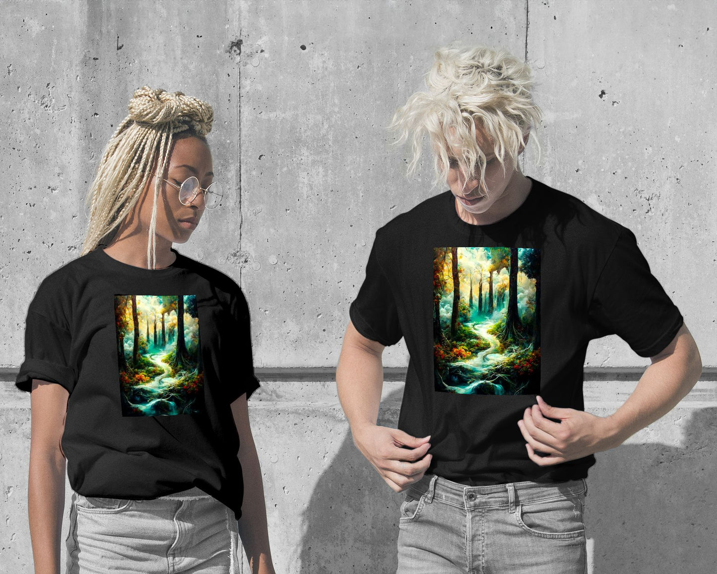 T-Shirt-Forest Environment - @Arthur-wow.fan