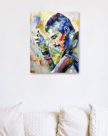 Freddie Mercury Painting - @AROMABOLD