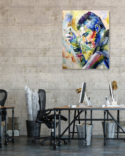 Freddie Mercury Painting - @AROMABOLD