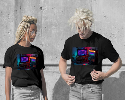 T-Shirt-Gaming Retro Synthwave 14 - @NotoCreative-wow.fan