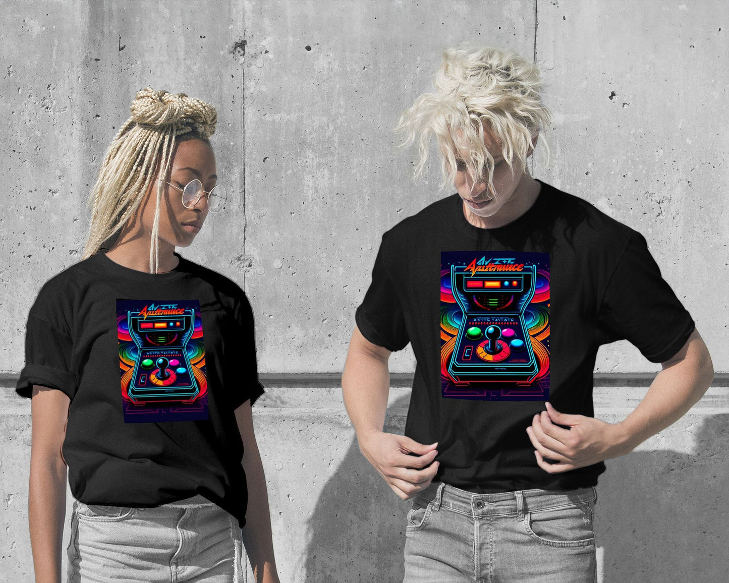 T-Shirt-Gaming Retro Synthwave 15 - @NotoCreative-wow.fan