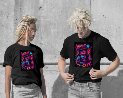 T-Shirt-Gaming Retro Synthwave 23 - @NotoCreative-wow.fan