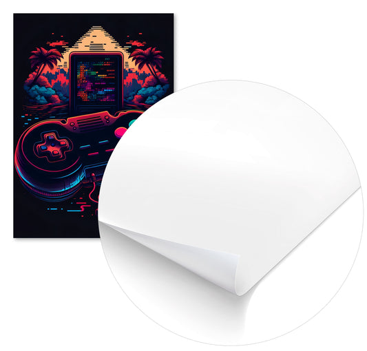 Gaming Retro Synthwave 3 - @NotoCreative