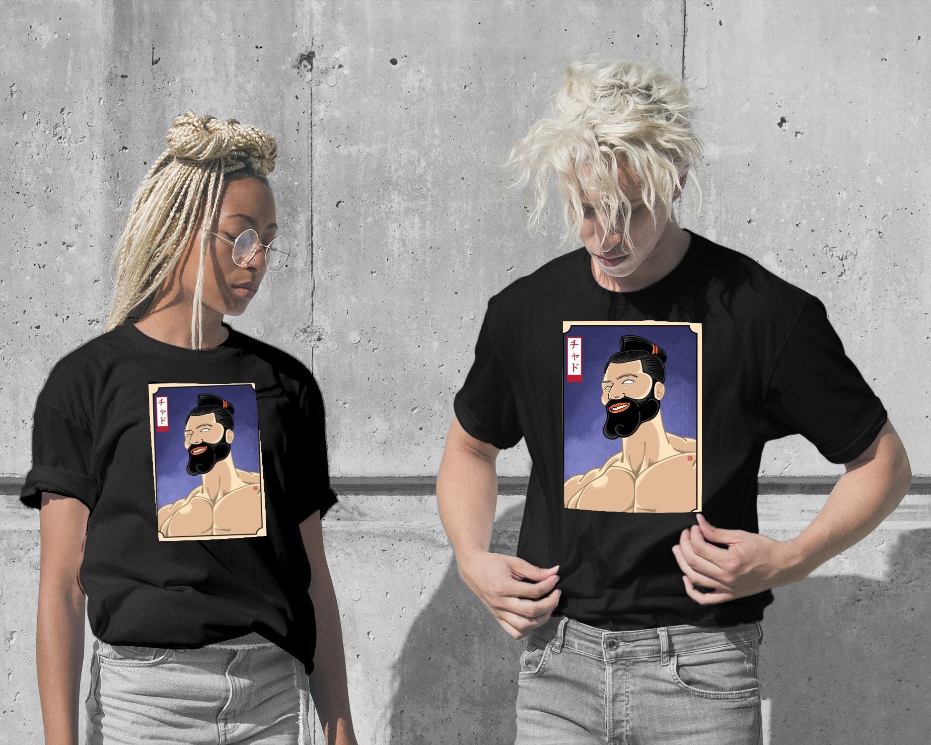T-Shirt-Giga Chad Meme - @UtawiStudio-wow.fan