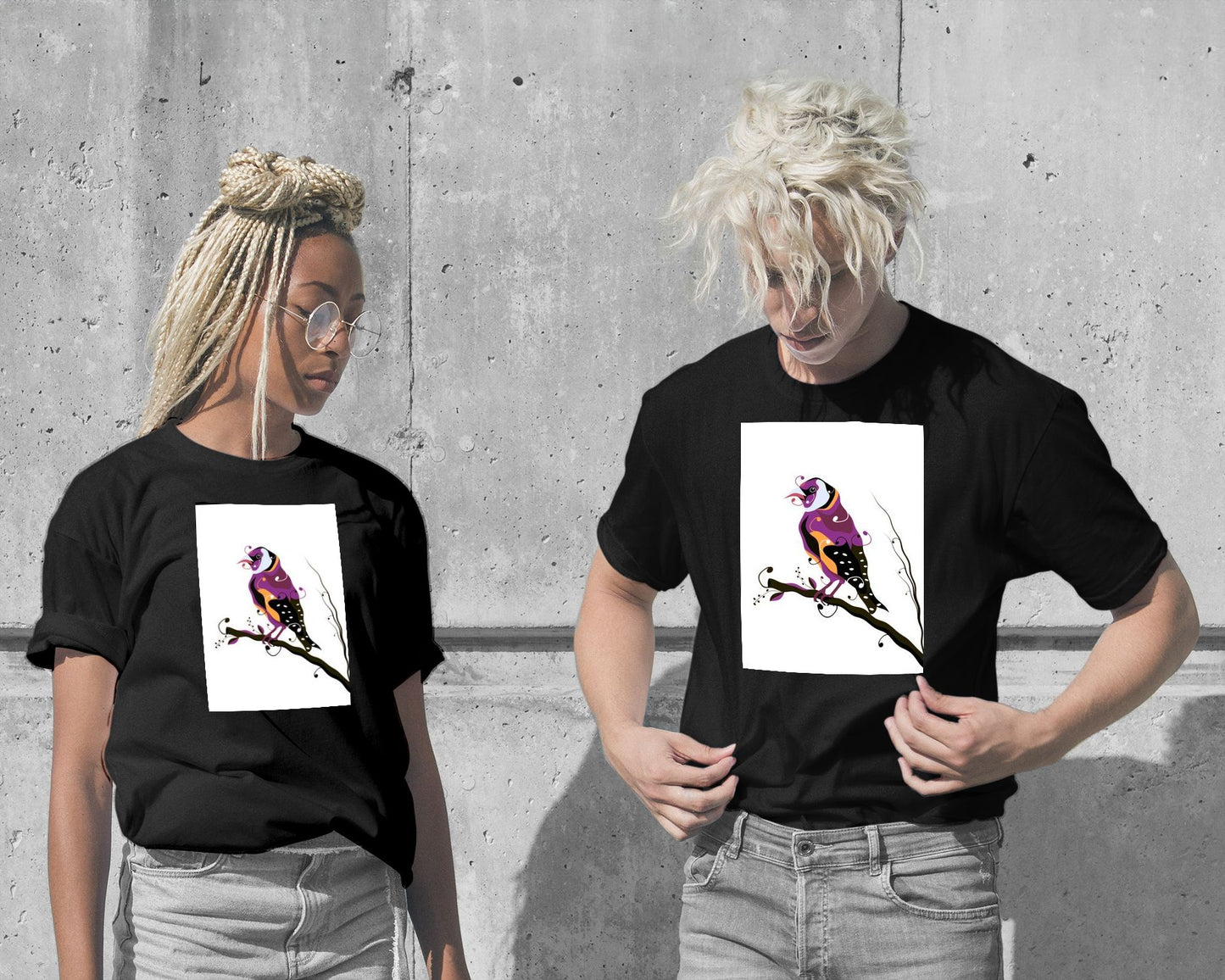 T-Shirt-goldfinch - @izmo-wow.fan