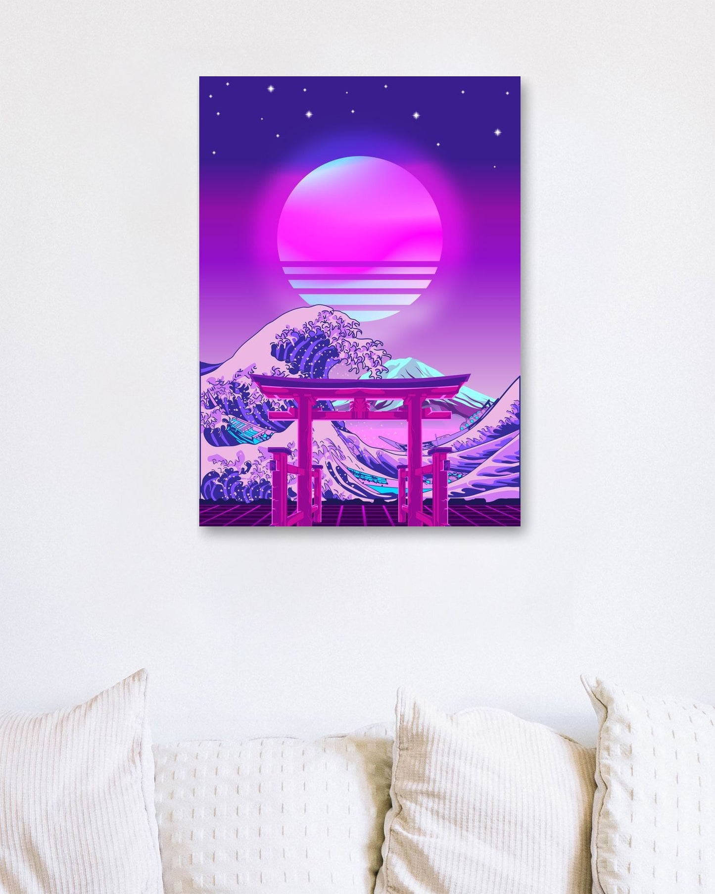 GREAT WAVE KANAGAWA FANTASY TORII - @IlhamQrov