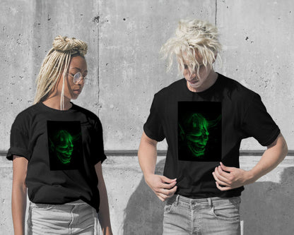 T-Shirt-Green hannya - @Dennyconstantine-wow.fan