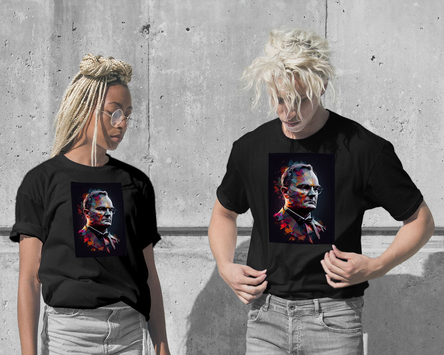 T-Shirt-Gregor Mendel Pop Art - @WpapArtist-wow.fan
