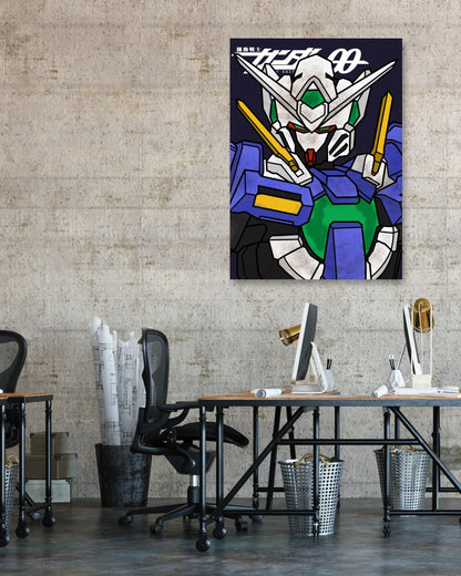 Gundam Exia - @CoretanVector