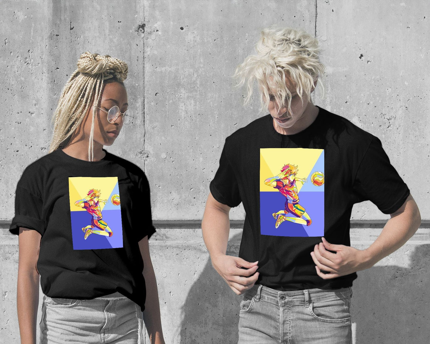 Tee haikyu wpap pop art - @hikenthree