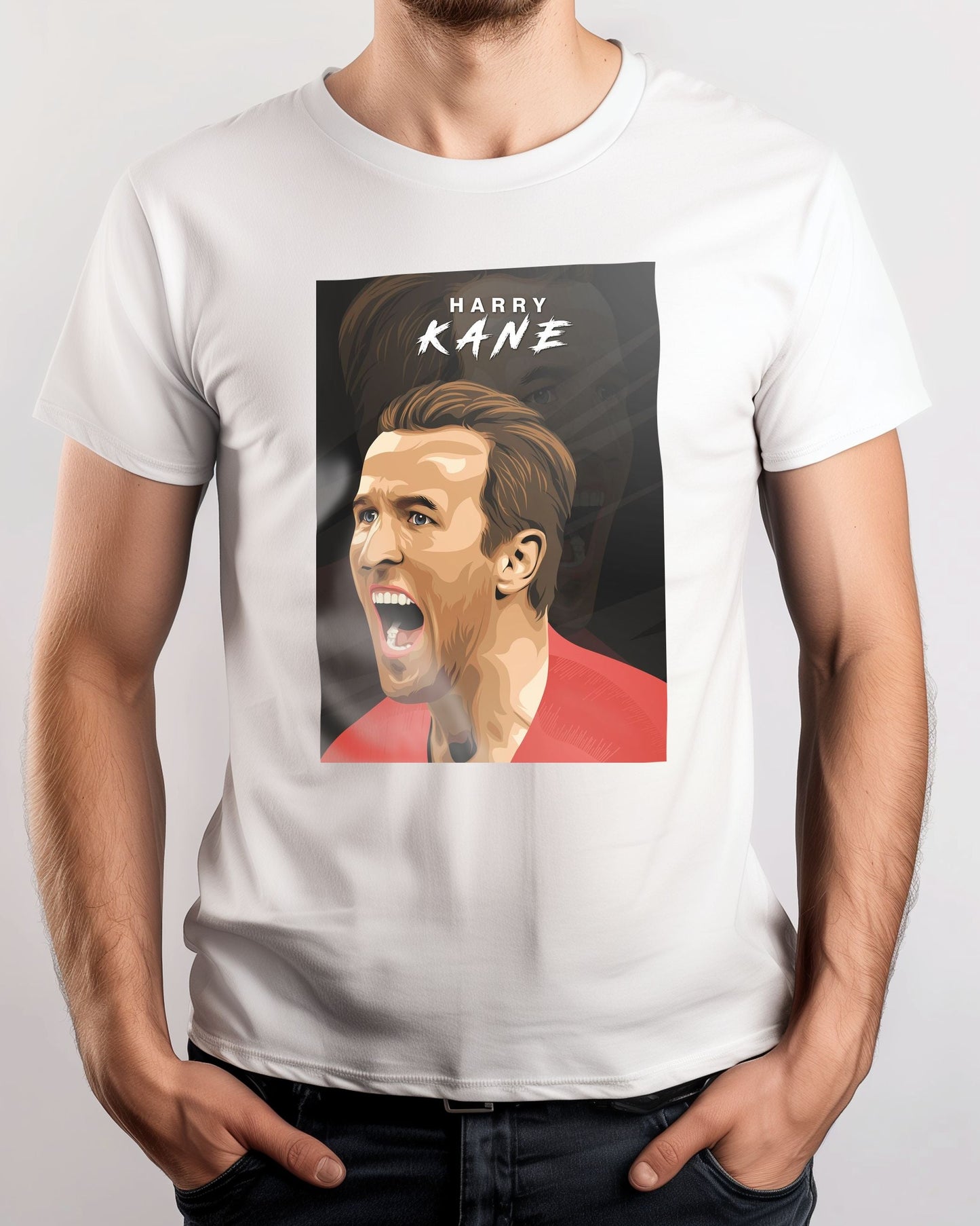 Tee harry kane portrait - @wwxy