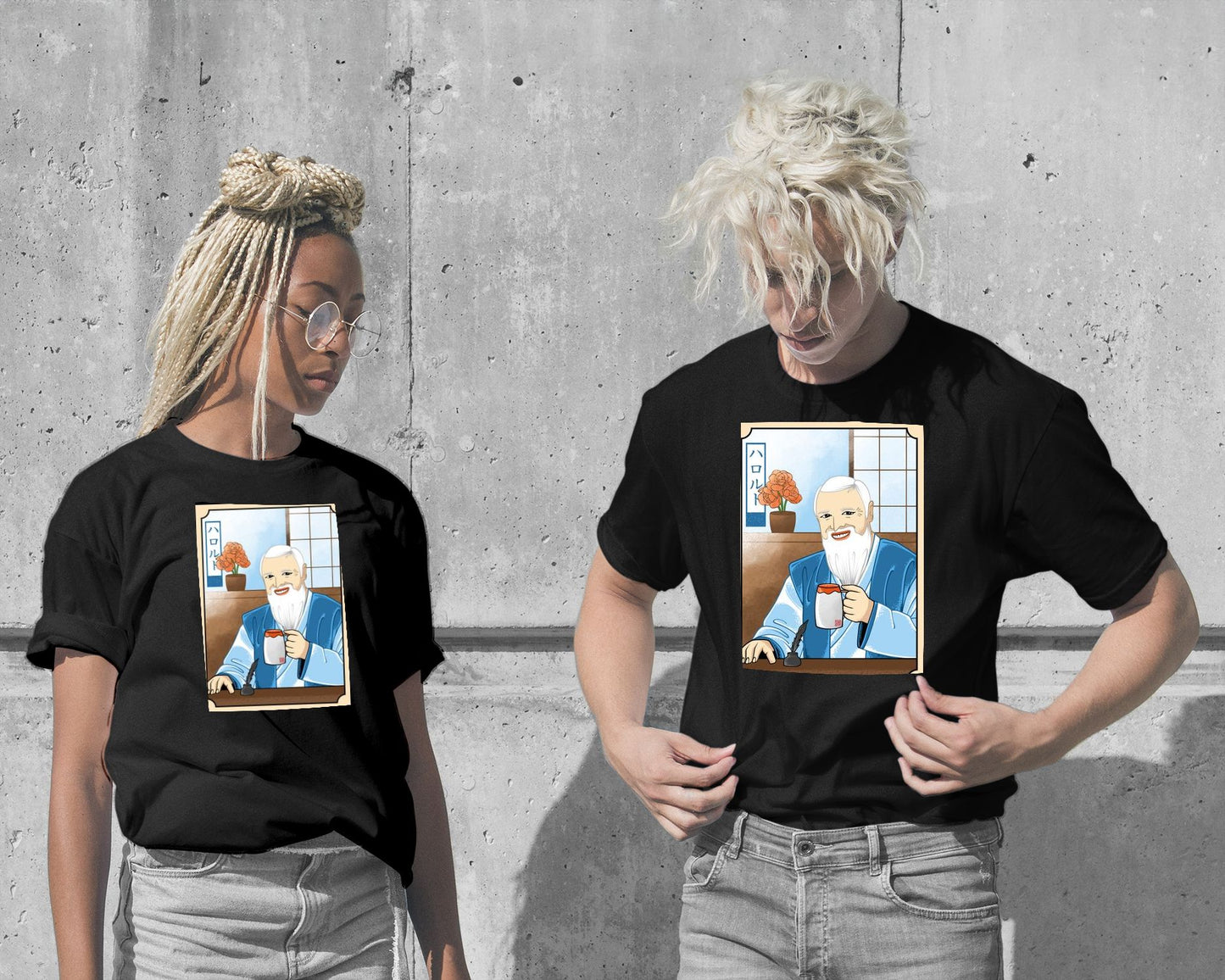 T-Shirt-Hide the Pain Harold Meme - @UtawiStudio-wow.fan