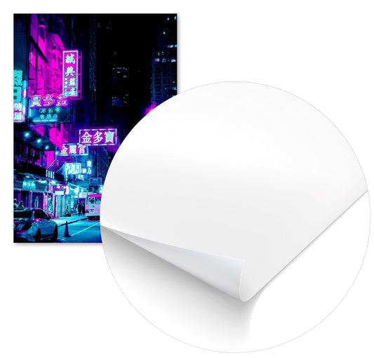 Hongkong Street Synthwave 1 - @JeffNugroho