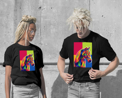 T-Shirt-horse pop art - @BODAG-wow.fan