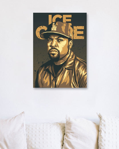 Ice Cube Pop Art 9 - @LuckyDream