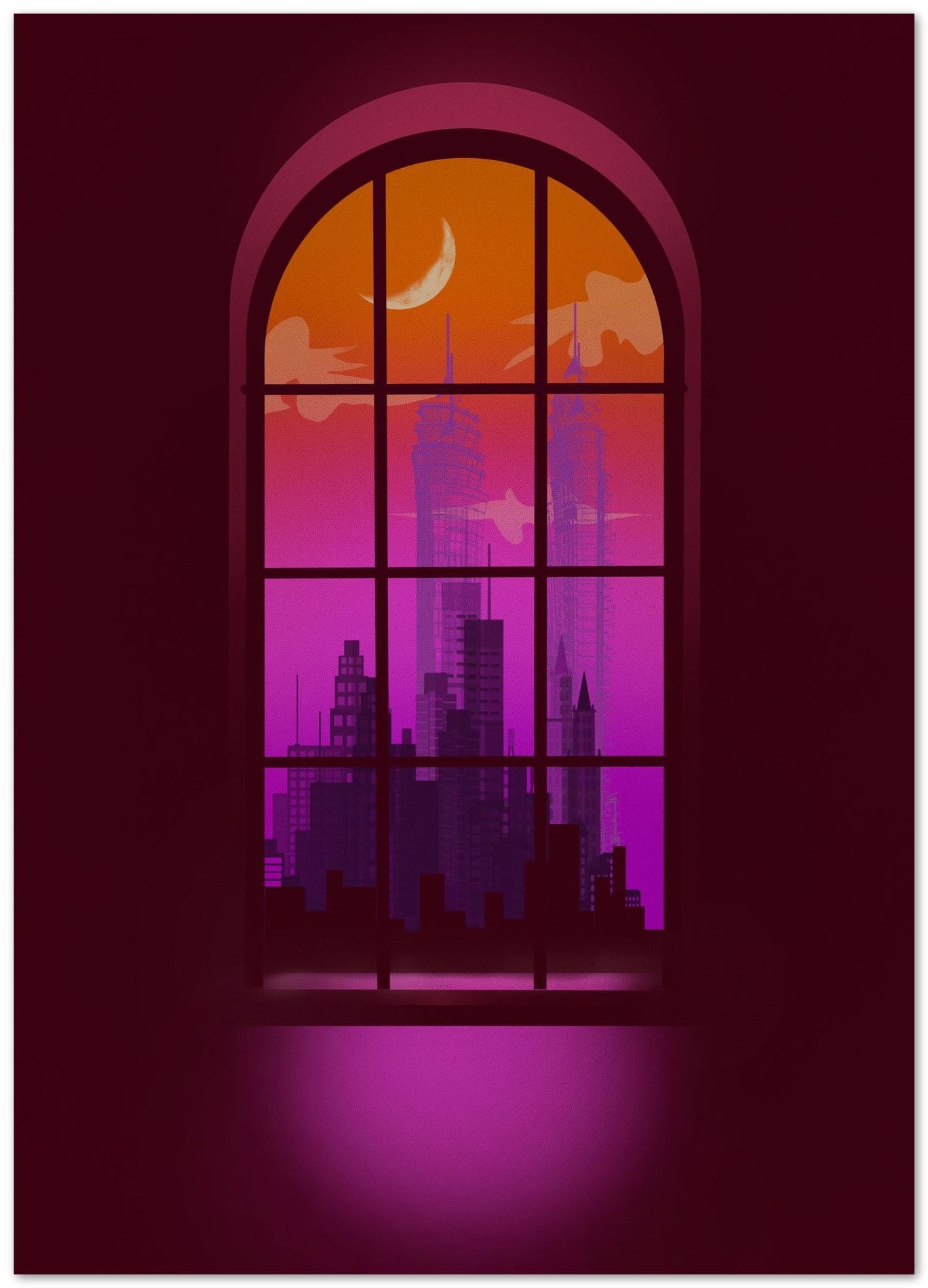 illustration in the window - @elzart