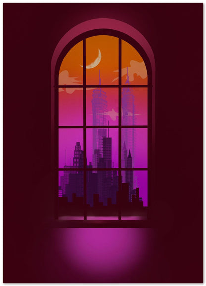 illustration in the window - @elzart