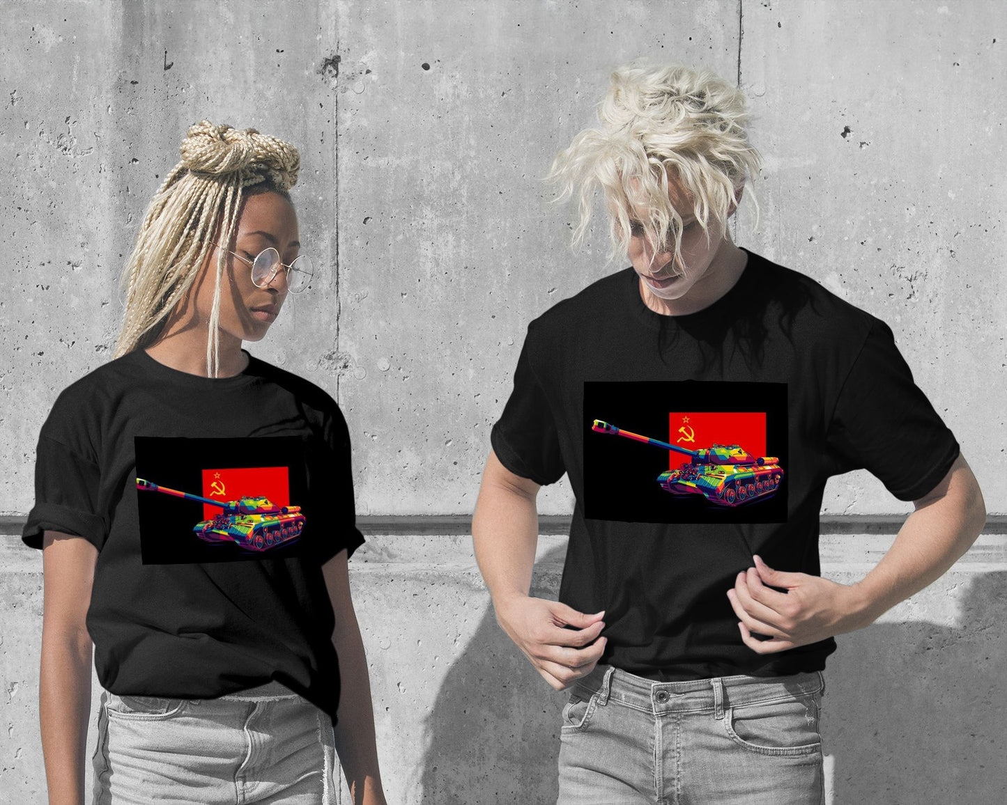 T-Shirt-IS-3 Heavy Tank in WPAP Illustration - @lintank_popart-wow.fan