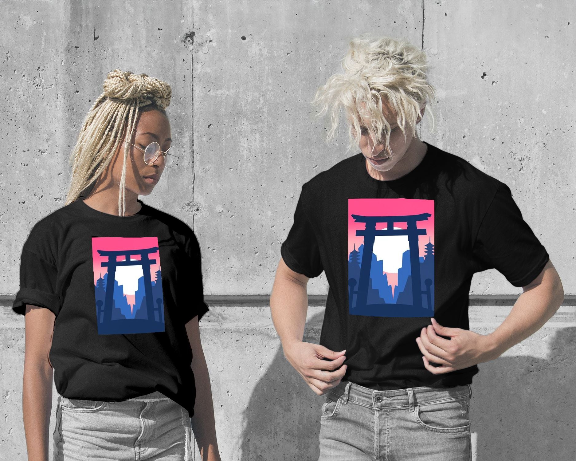 T-Shirt-itsukushima torii castle Hiroshima - @elzart-wow.fan