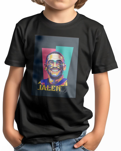 Tee Jalen Hurts wpap pop art - @wpapmalang