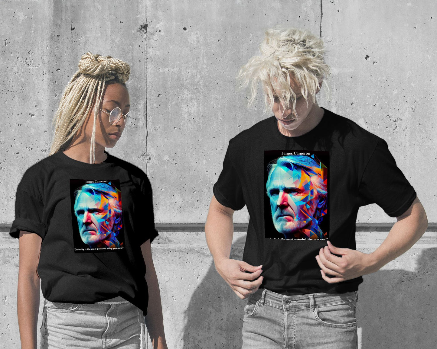 T-Shirt-James Cameron Pop Art - @WpapArtist-wow.fan