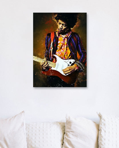 Jimi Hendrix - @4147_design