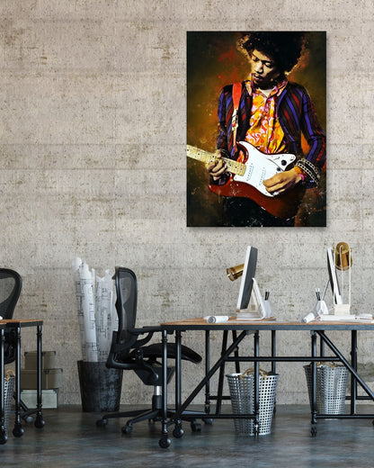 Jimi Hendrix - @4147_design