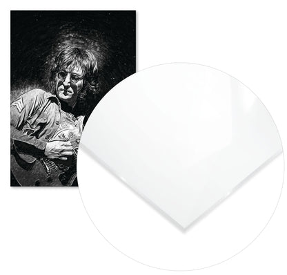 John Lennon Black White - @Masahiro_art
