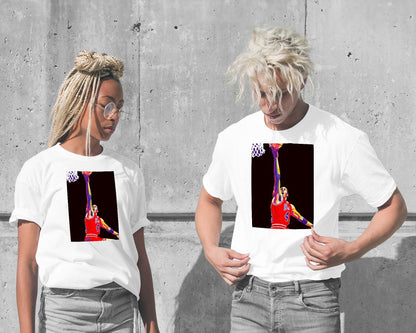 Tee jordan basketball wpap pop art - @hikenthree