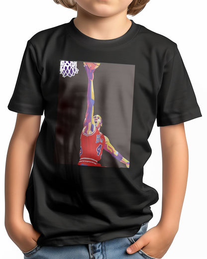 Tee jordan basketball wpap pop art - @hikenthree