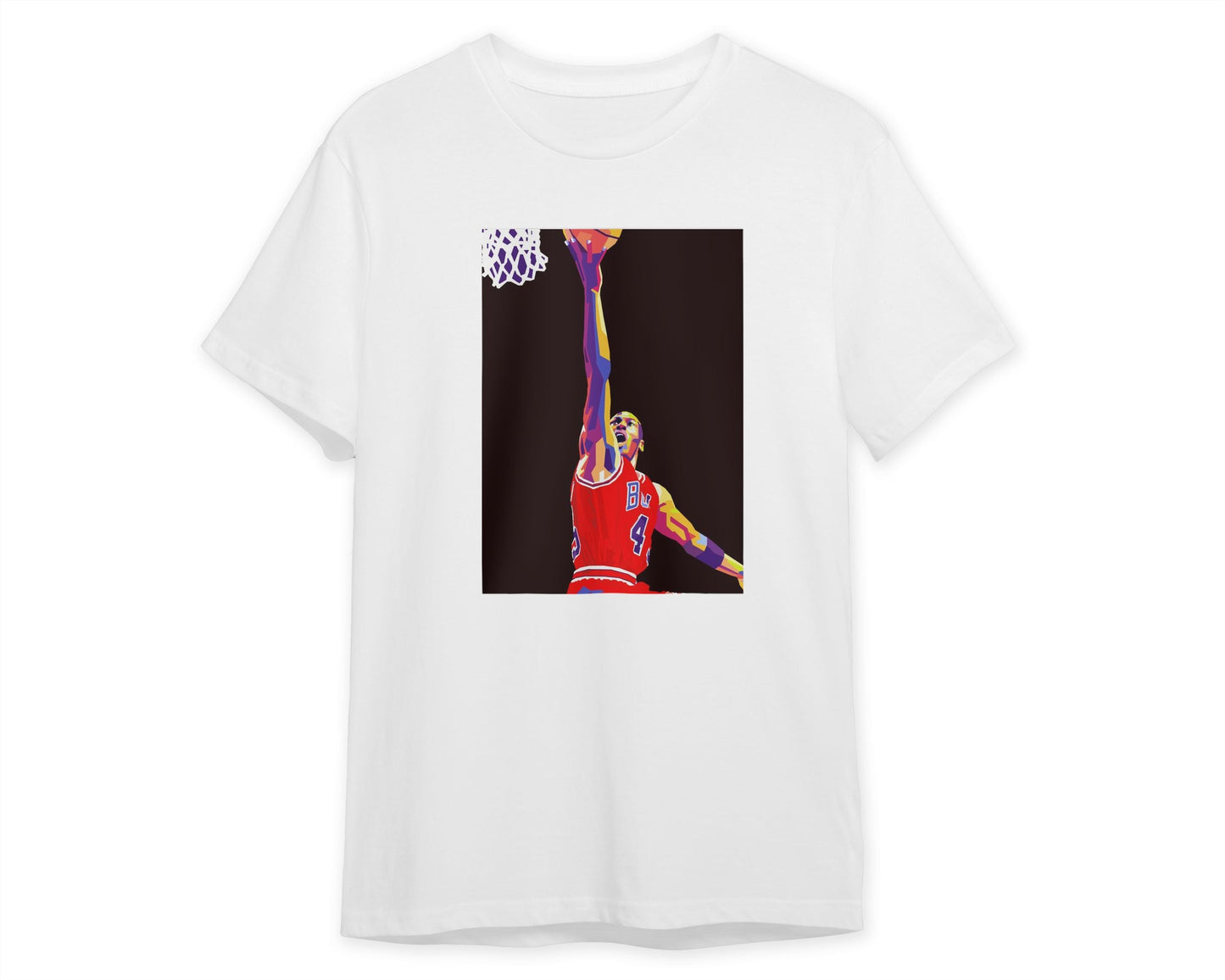 Tee jordan basketball wpap pop art - @hikenthree
