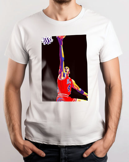 Tee jordan basketball wpap pop art - @hikenthree