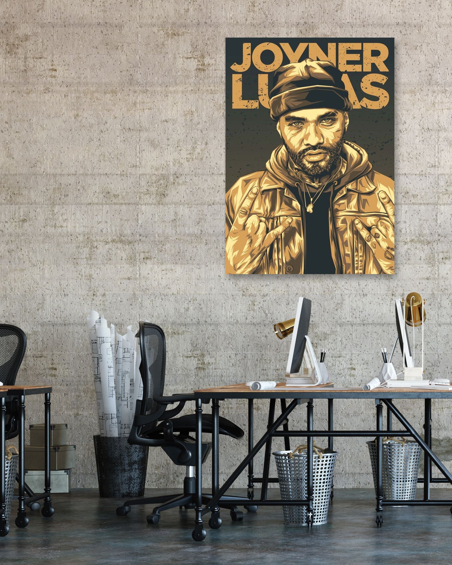 Joyner Lucas Pop Art 7 - @LuckyDream