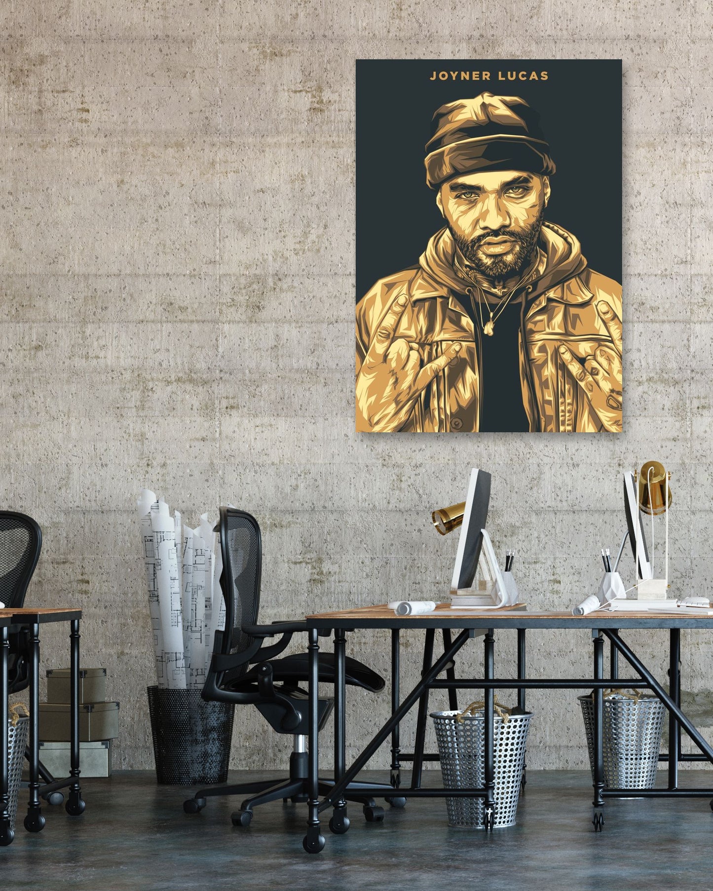 Joyner Lucas Pop Art 8 - @LuckyDream