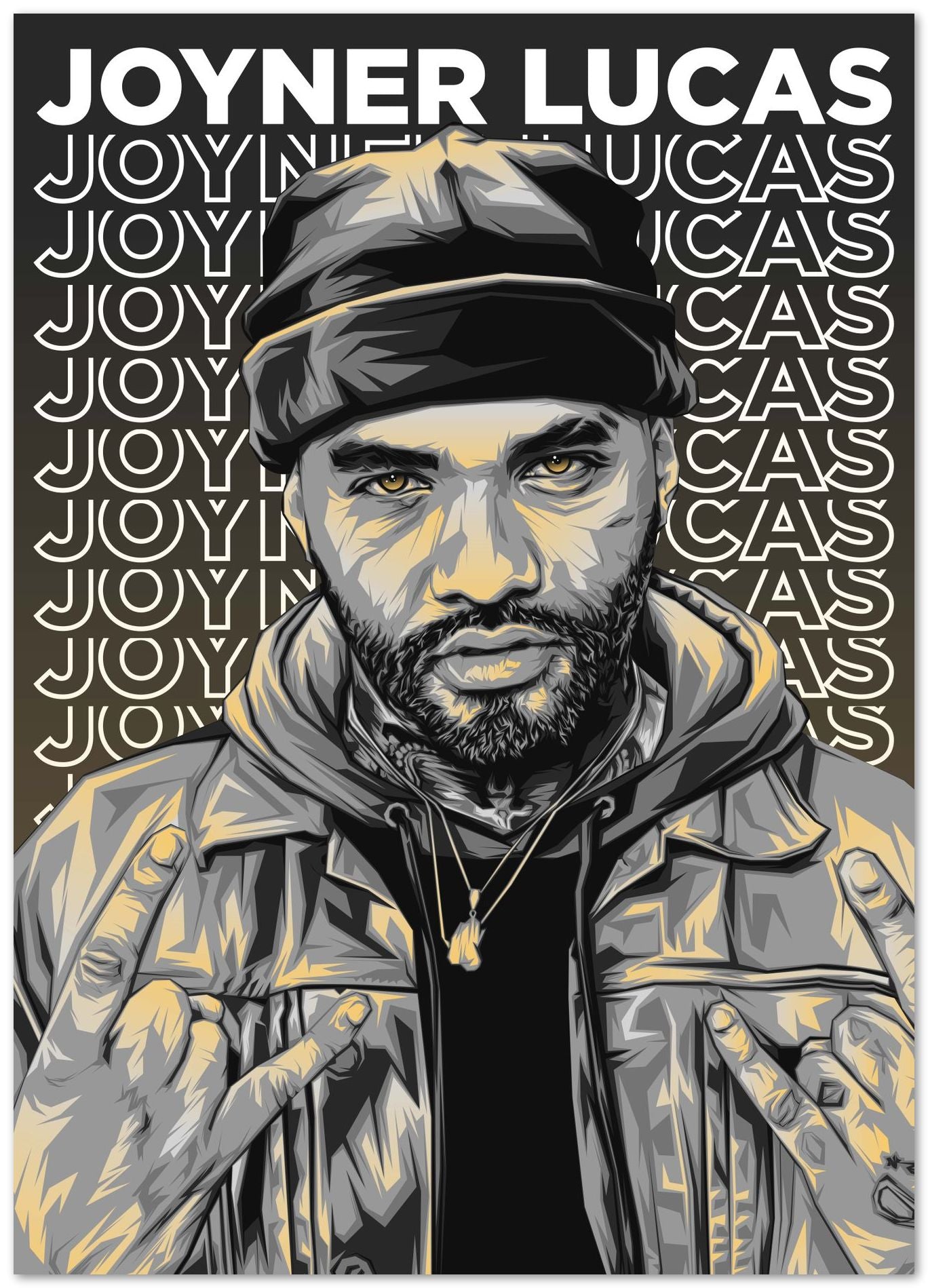 Joyner Lucas Pop Art 9 - @LuckyDream