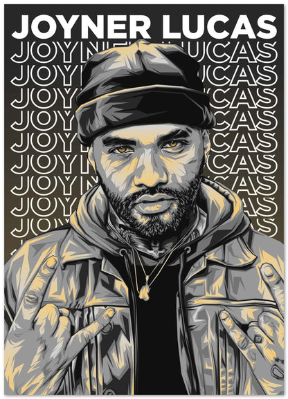 Joyner Lucas Pop Art 9 - @LuckyDream