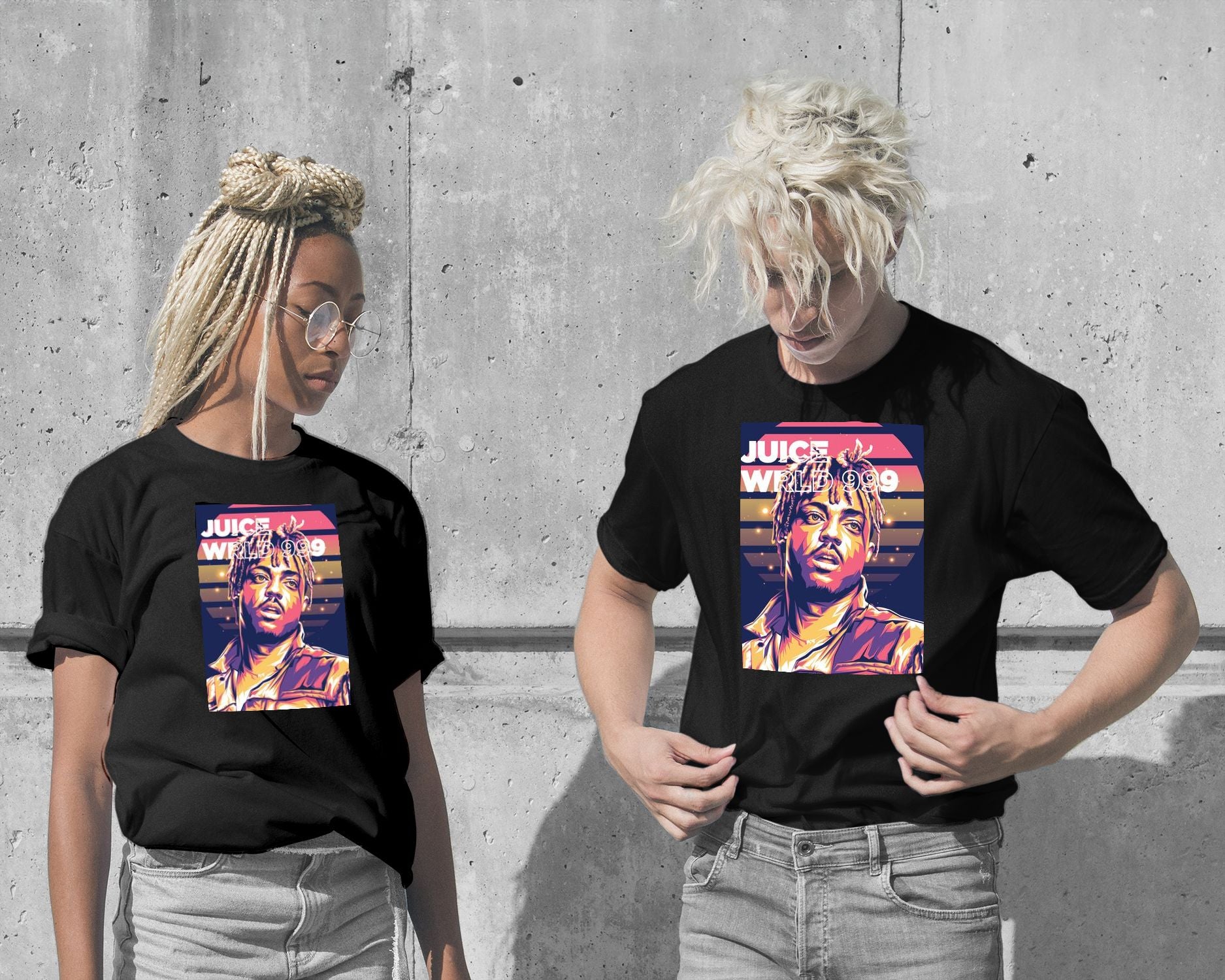 T-Shirt-Juice WRLD 999 Pop Art 7 - @LuckyDream-wow.fan