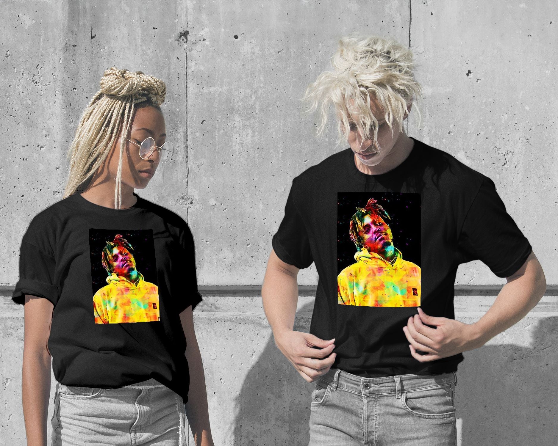 T-Shirt-Juice WRLD - @ColorfulArt-wow.fan