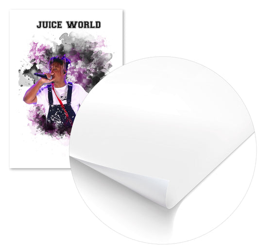 Juice WRLD Watercolor 8 - @JeffNugroho