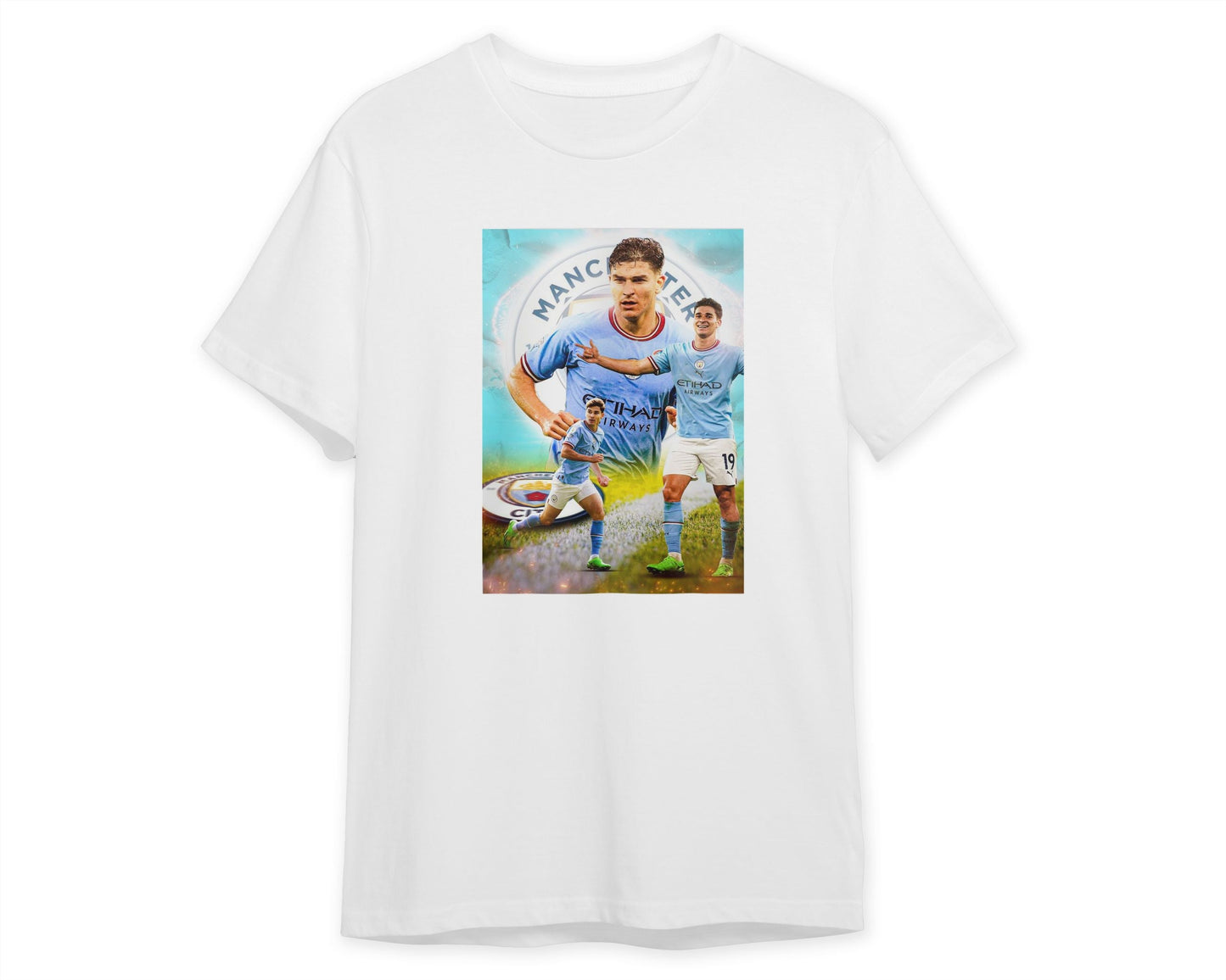 Tee Julian Alvarez Manchester City - @ColorizeStudio
