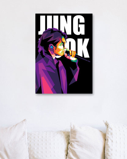 jungkook pop art - @AsranVektor