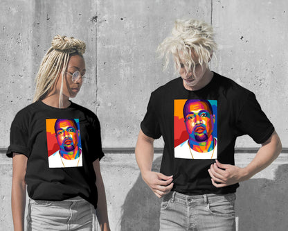 T-Shirt-kanye West Wpap Pop Art - @SiksisArt-wow.fan