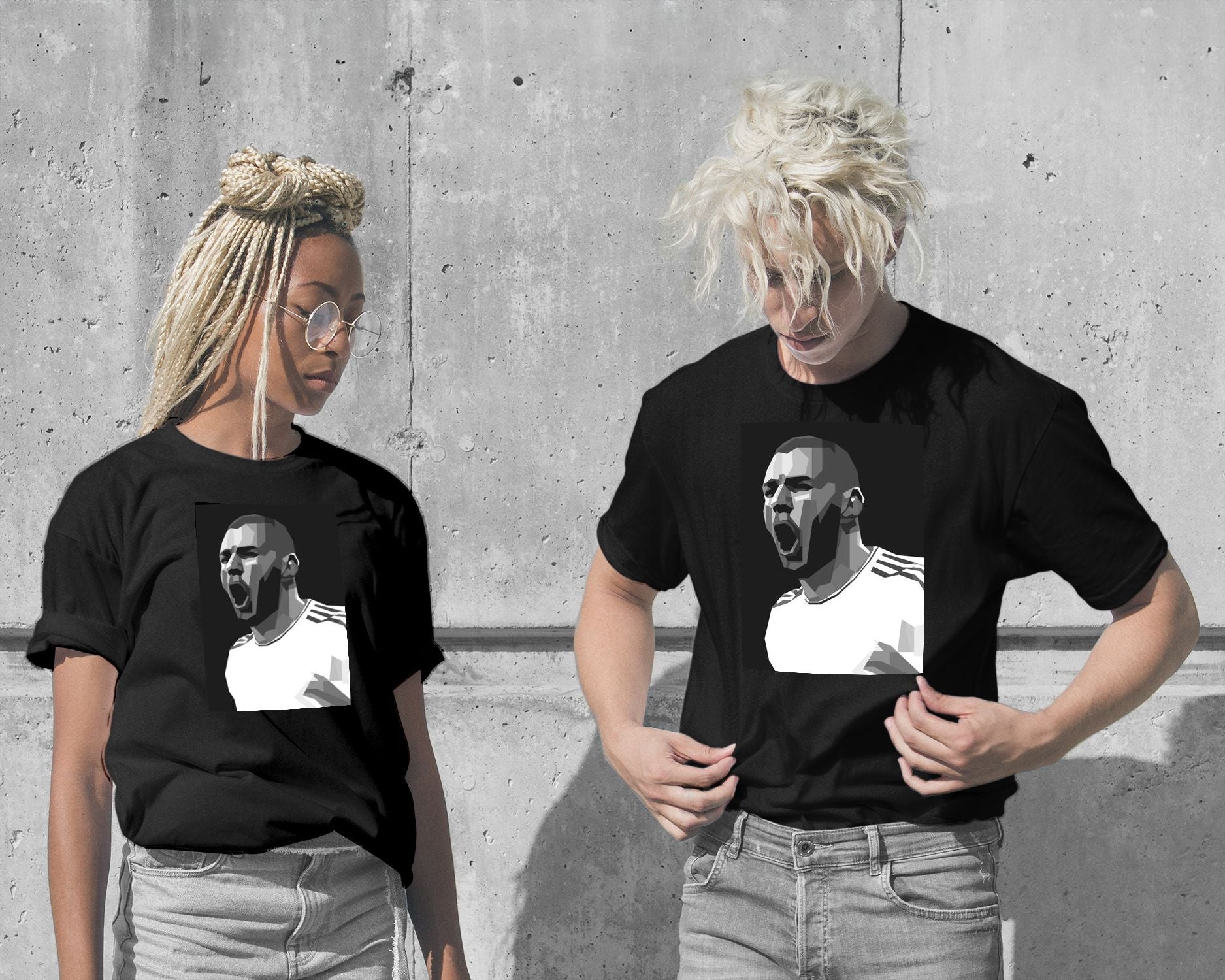 T-Shirt-Karim Benzema1 - @PopArtMRenaldy-wow.fan