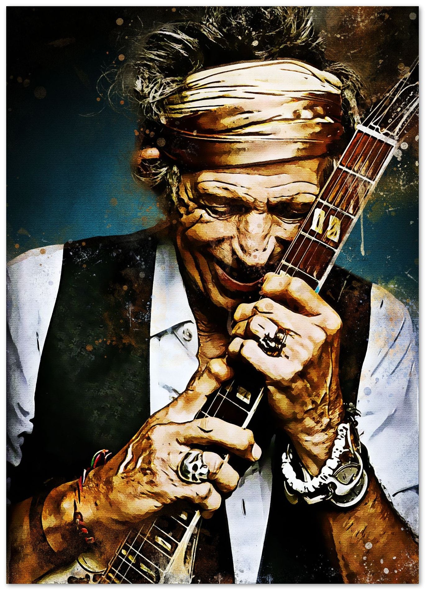 Keith Richards - @4147_design