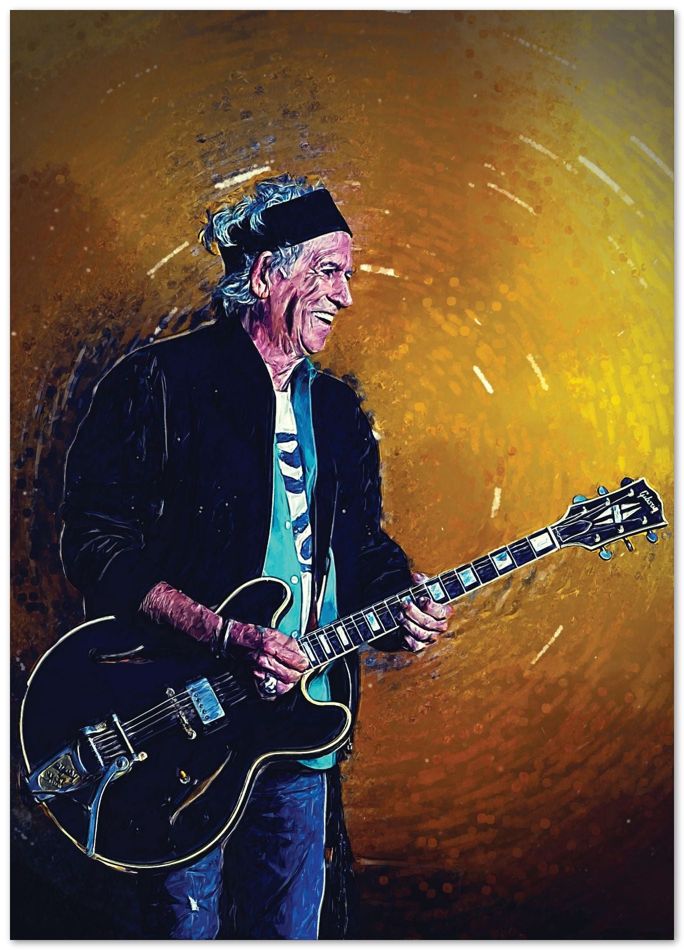 Keith Richards - @Masahiro_art