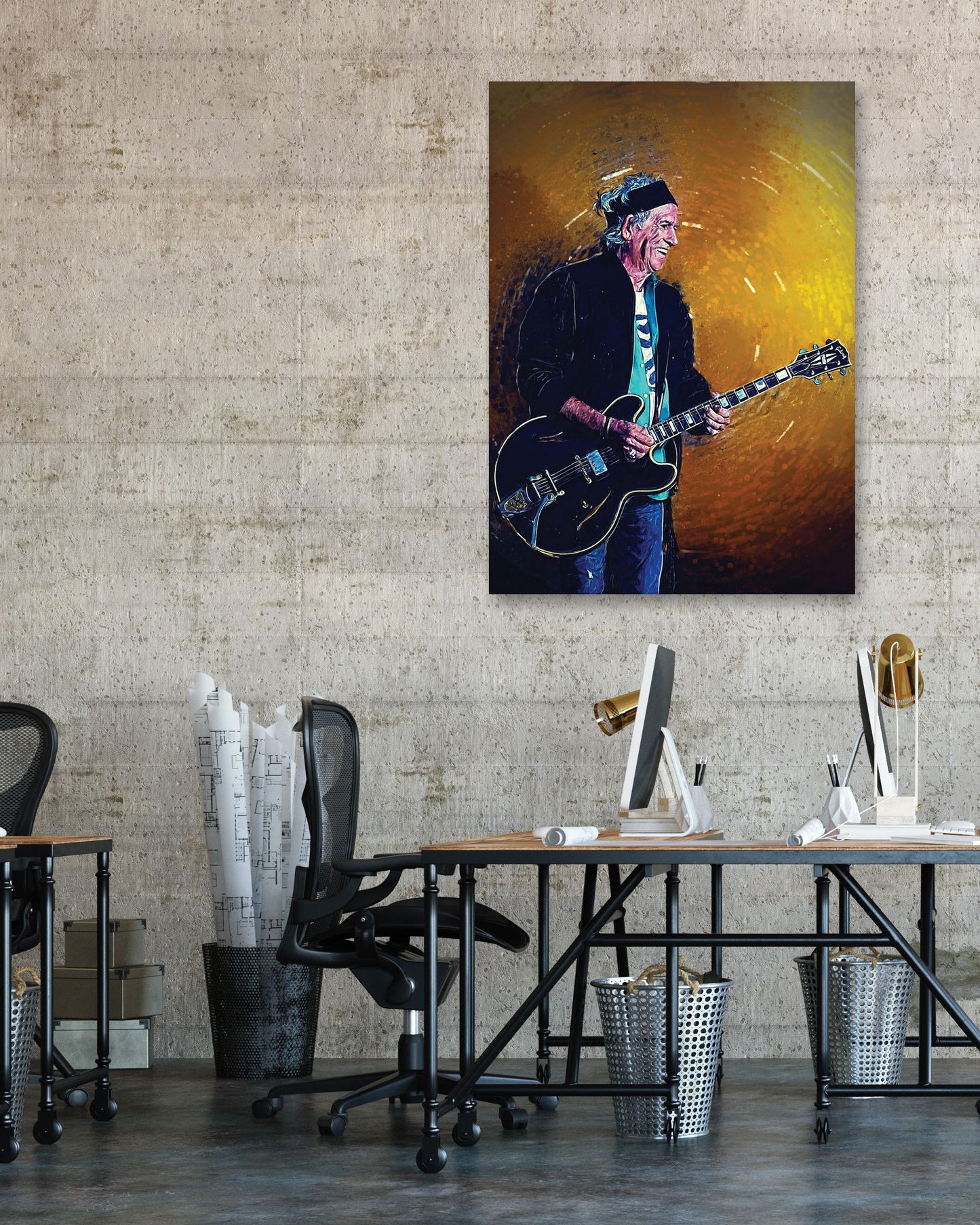 Keith Richards - @Masahiro_art