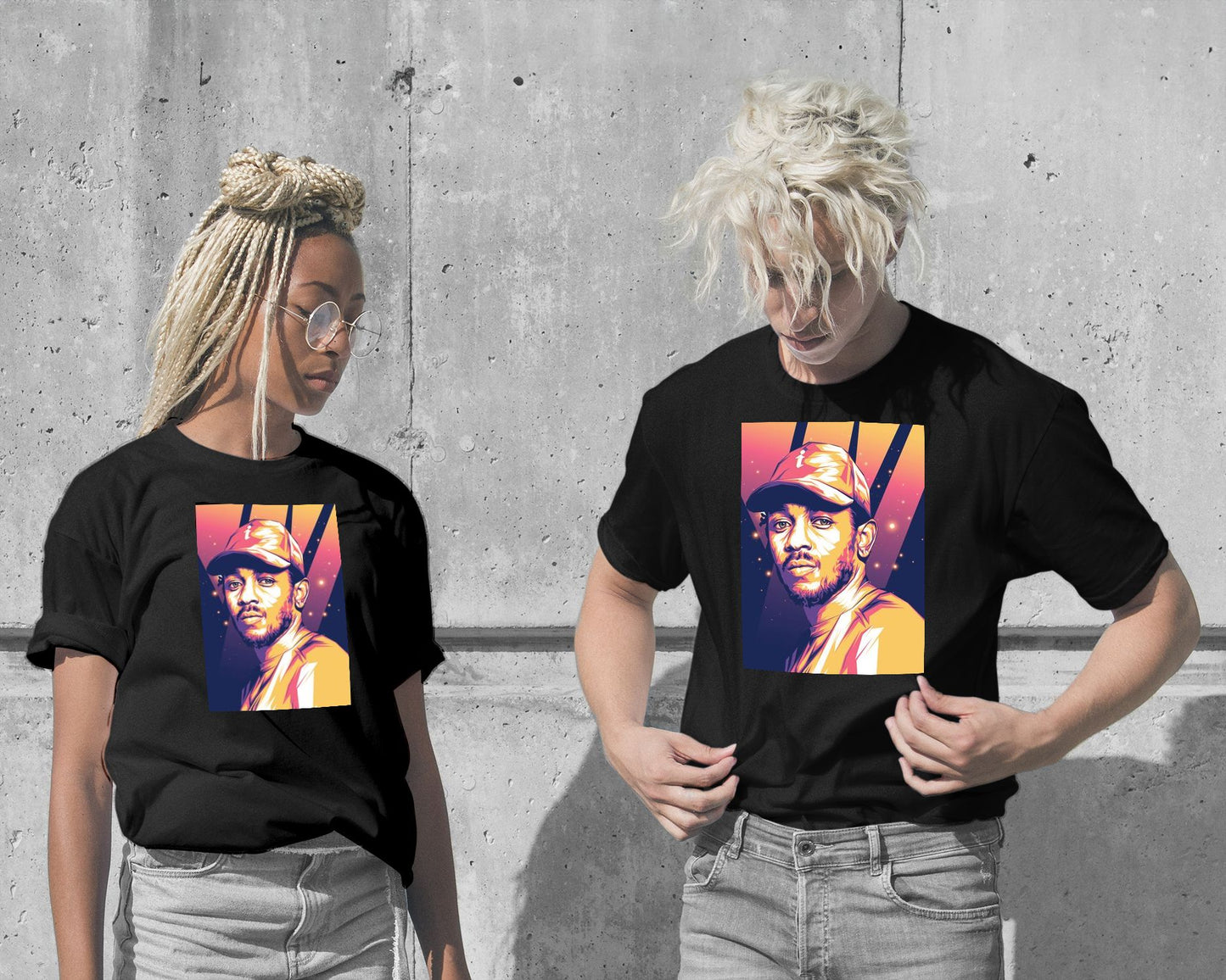 T-Shirt-Kendrick Lamar Pop Art 3 - @LuckyDream-wow.fan