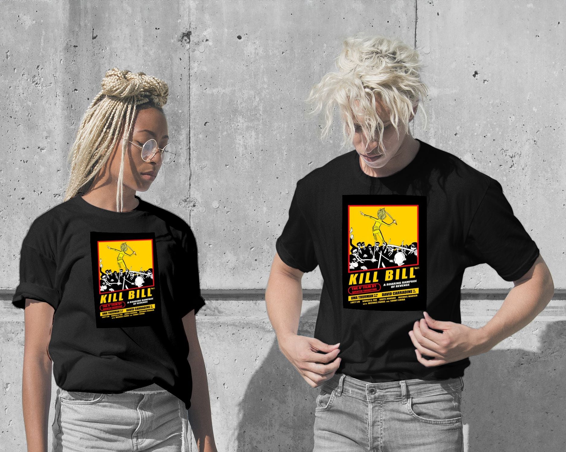T-Shirt-Kill Bill attack - @insaneclown-wow.fan
