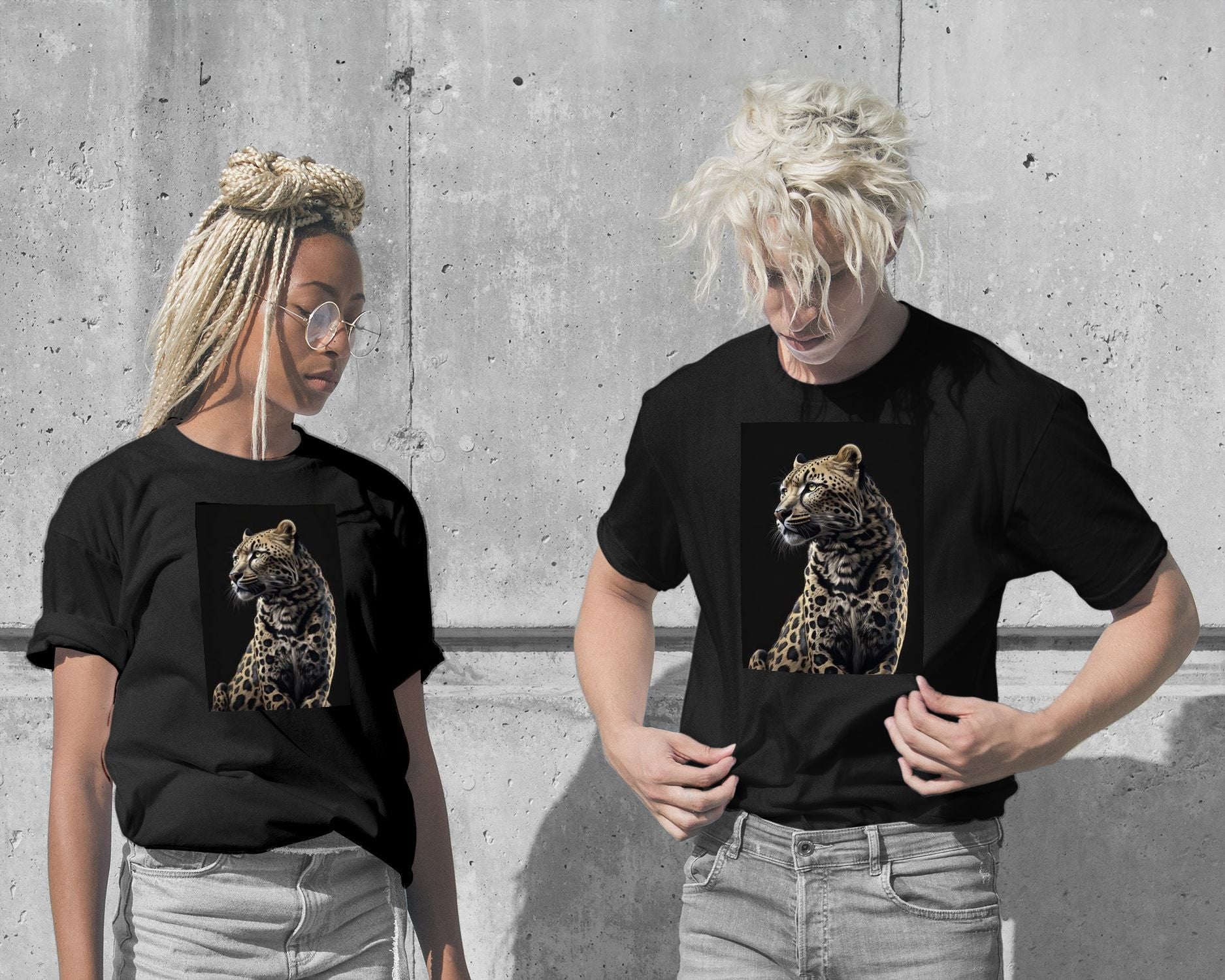 T-Shirt-King Cheetah - @ZakeDjelevic-wow.fan